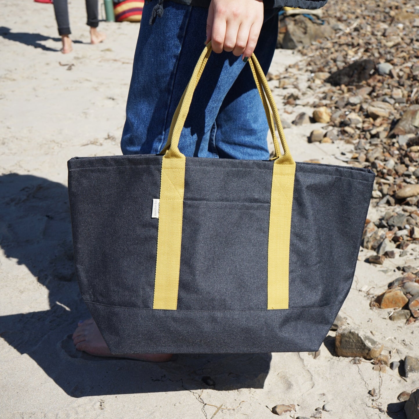 Market Tote</br><i><small>(Slate/ Marigold)</i></small>