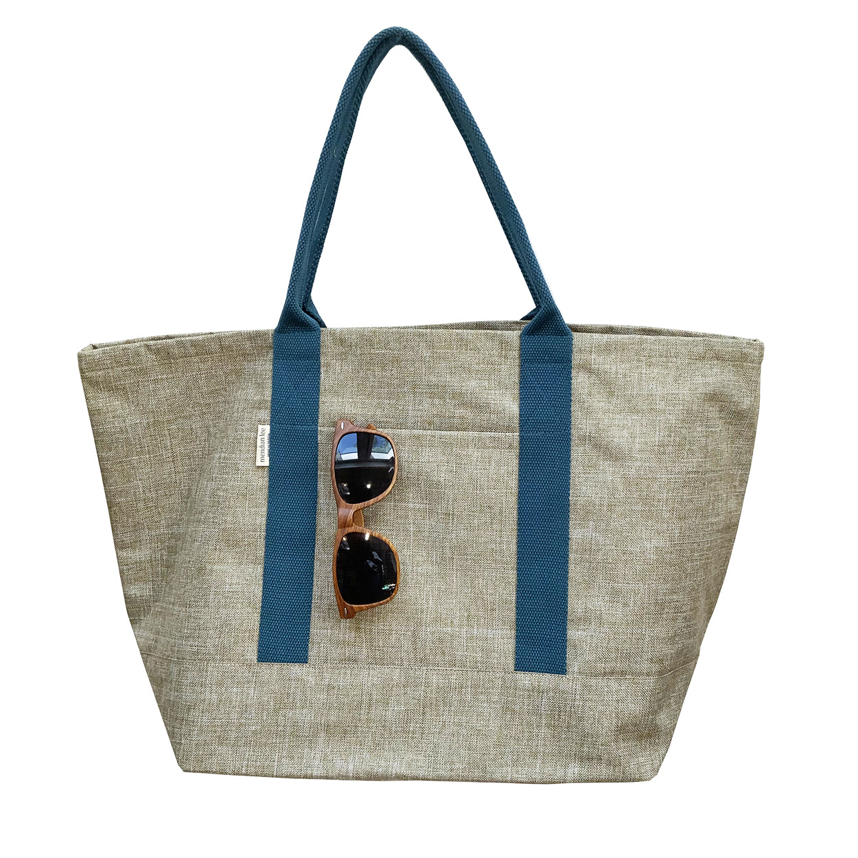 Market Tote</br><i><small>(White Pine/ Ocean)</i></small>